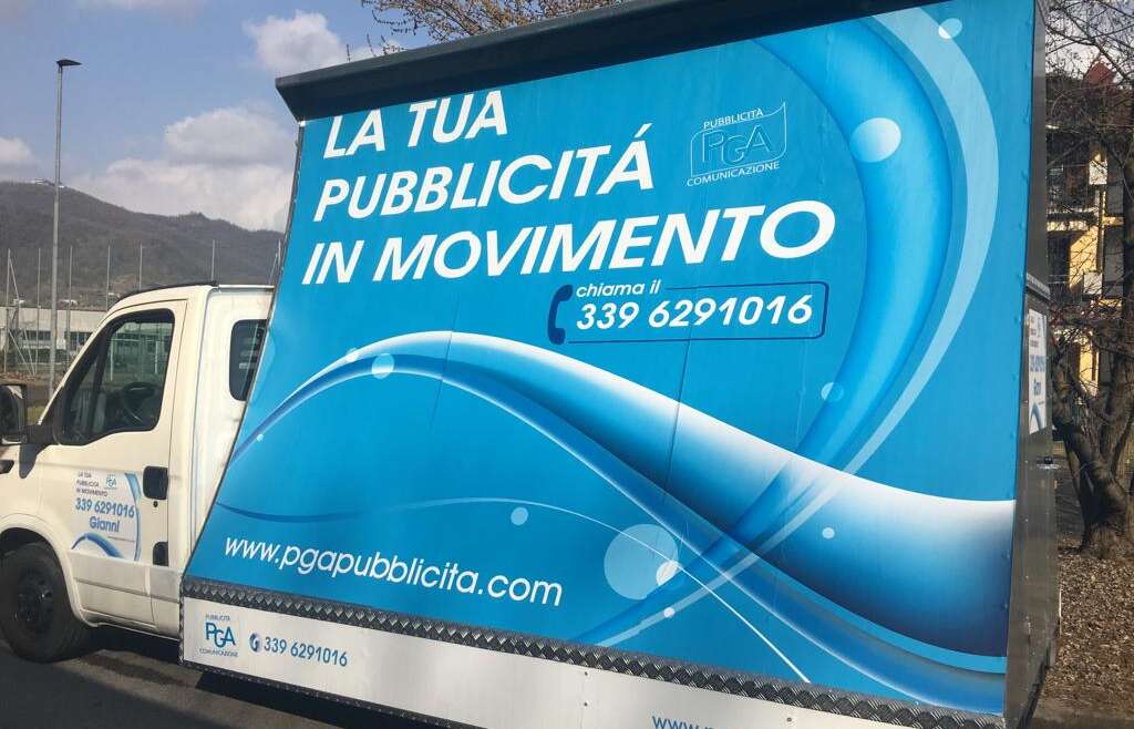 Camion vela a Ospitaletto: pubblicità mobile per aziende e attività commerciali