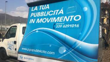 Camion vela a Ospitaletto: pubblicità mobile per aziende e attività commerciali